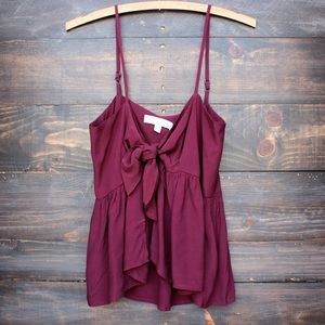 Honey Punch Tie Crop Top